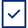 icon of a check mark
